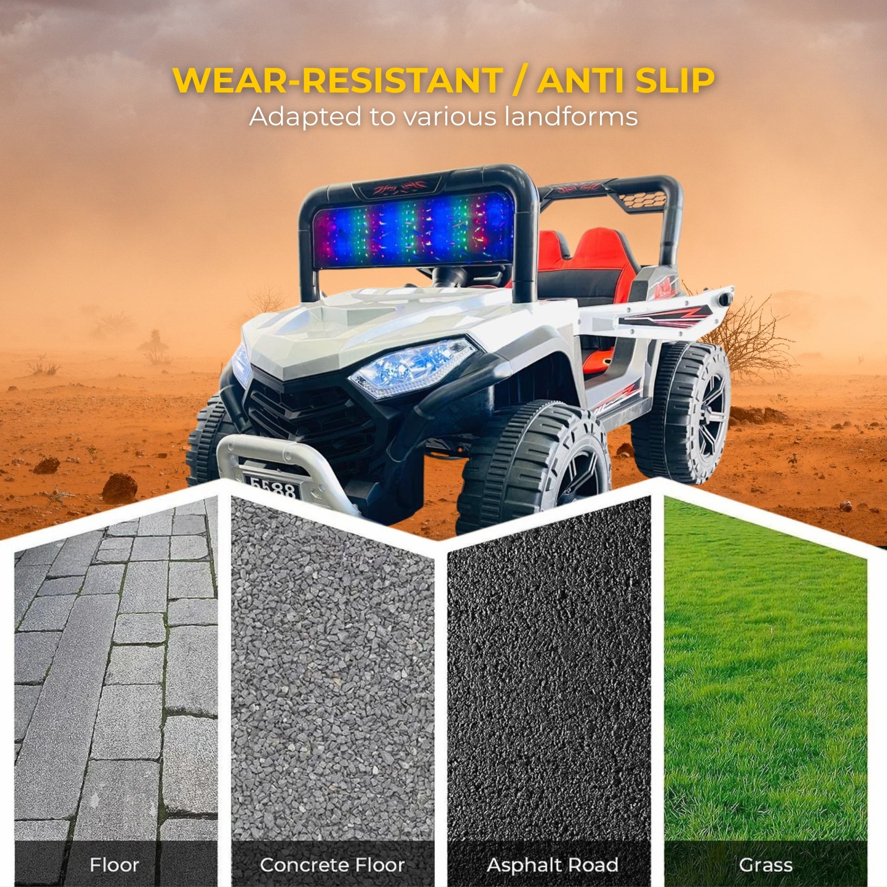 5588 Premium Ride-On Jeep