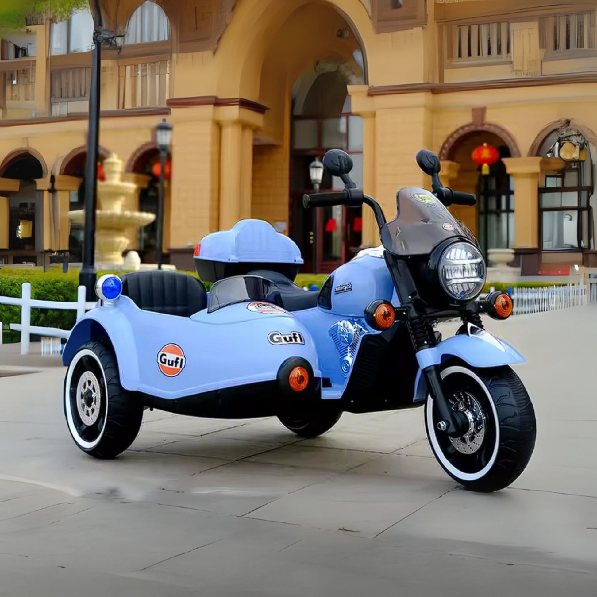 Model 903 – Kids Electric Trike with Sidecar