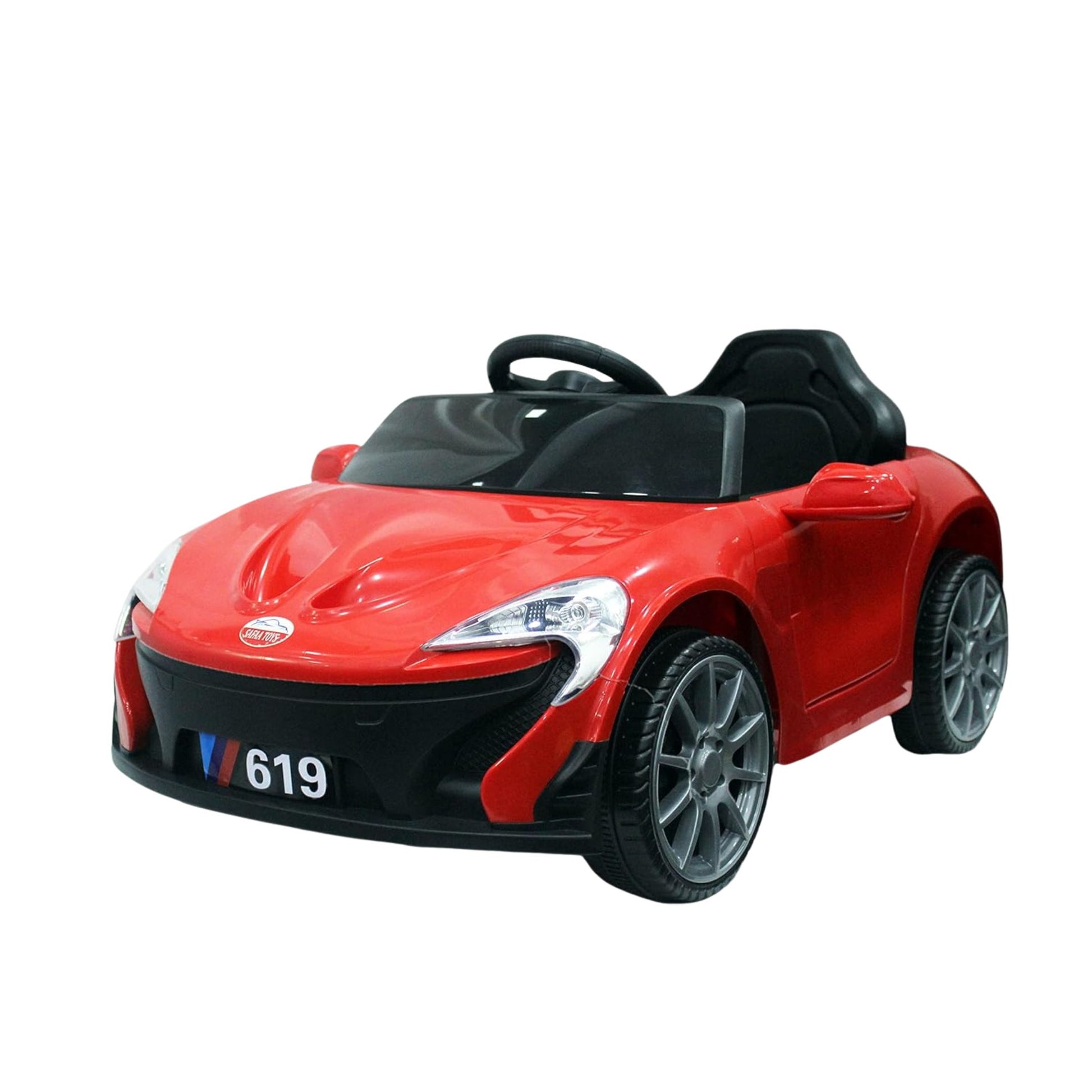 Model 619 - Red Sports Electric Ride-On Car for Kids