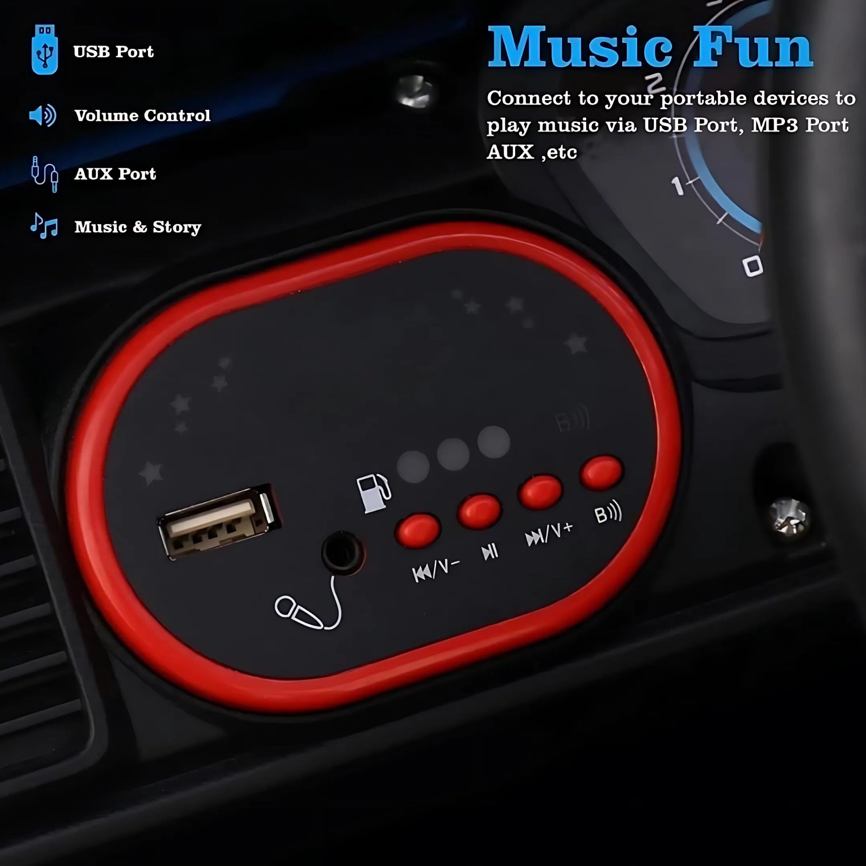 5588 Premium Ride-On Jeep