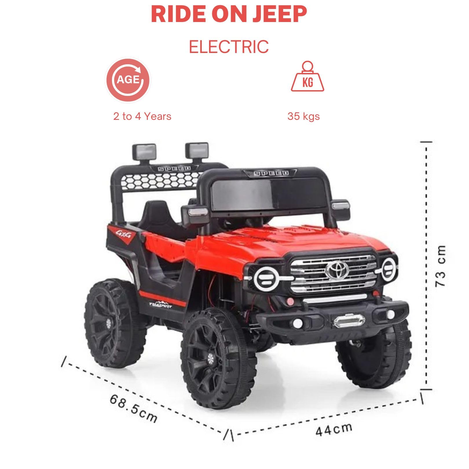 Model 906 Electric Off-Road Jeep for Kids