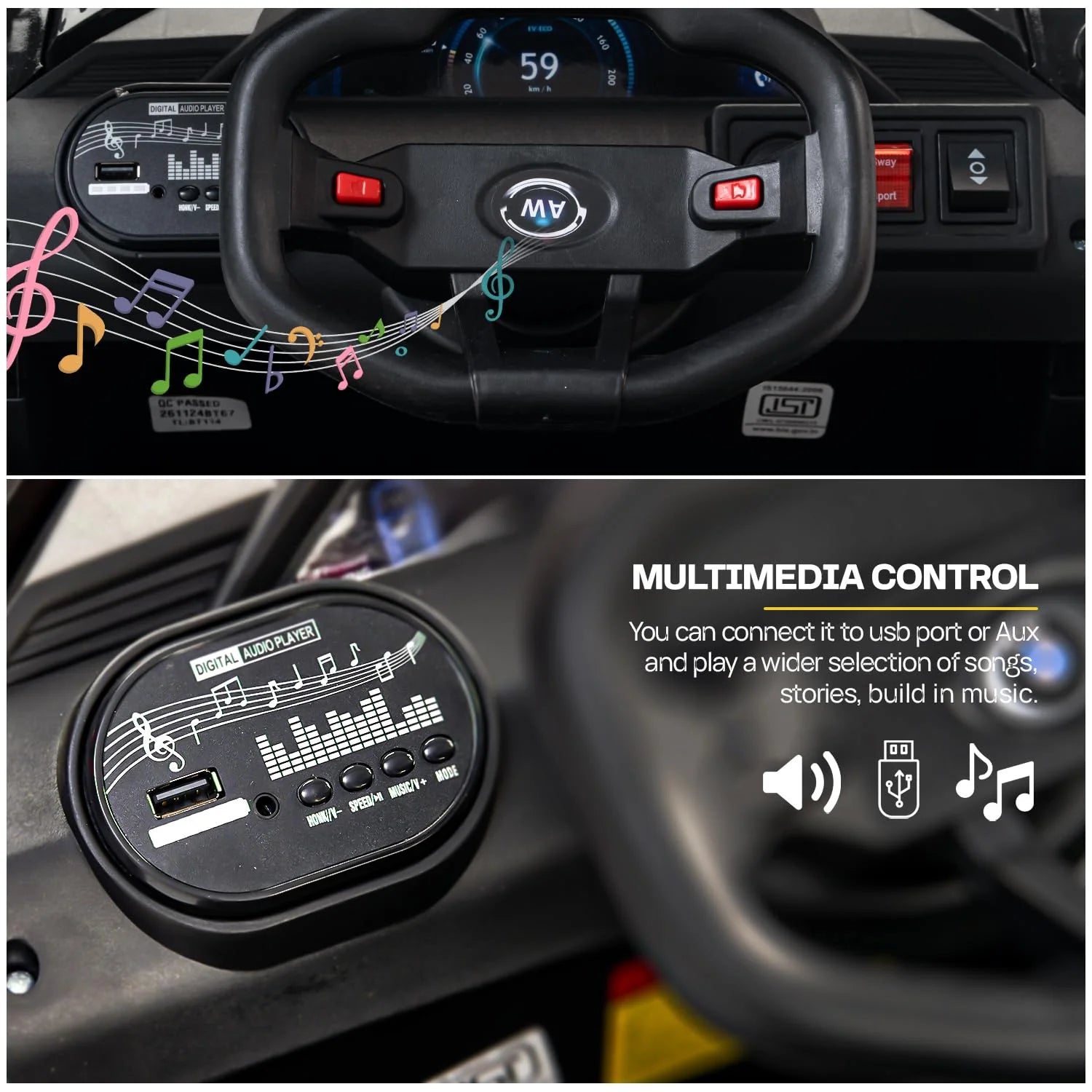 GT1 Compact Ride-On Car