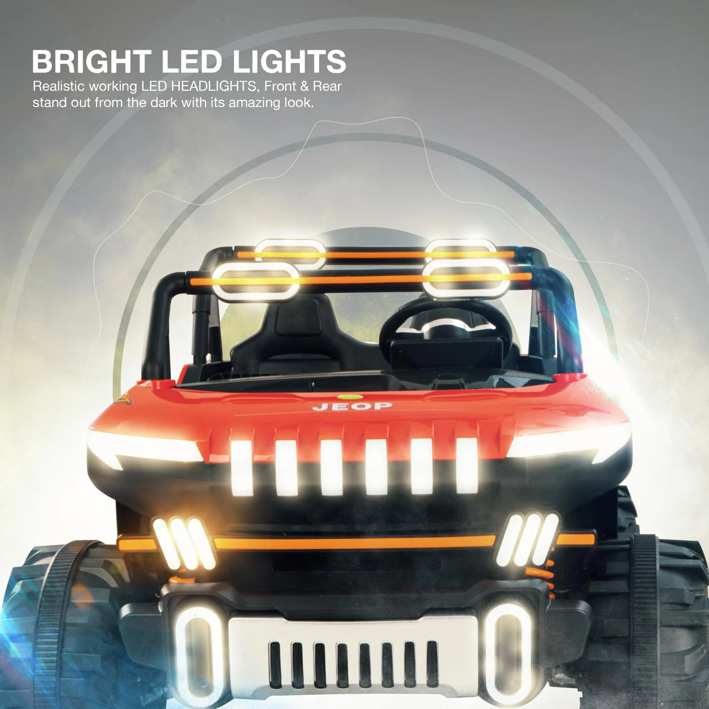 8688 Premium 2-Seater 4x4 Jeep
