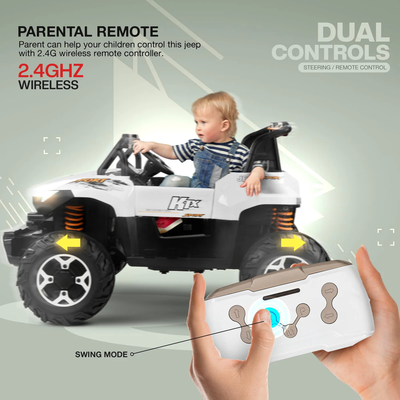 8688 Premium 2-Seater 4x4 Jeep