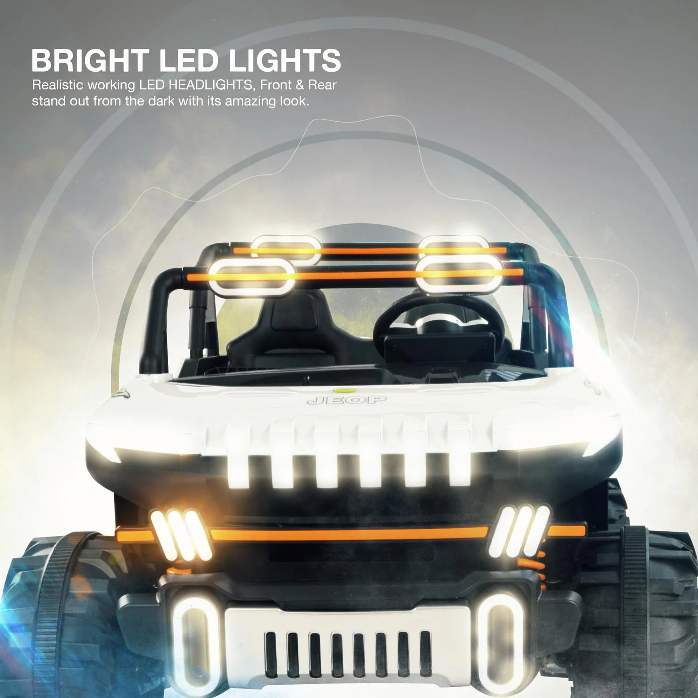 8688 Premium 2-Seater 4x4 Jeep