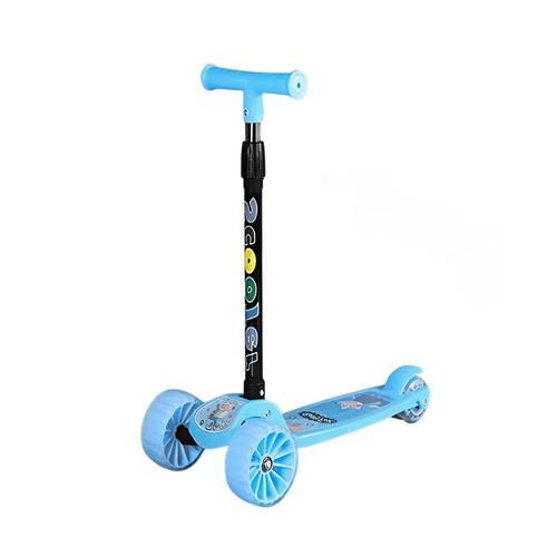 3-Wheel Foldable Kids Scooter – Adjustable & Portable Ride with Light-Up Wheels