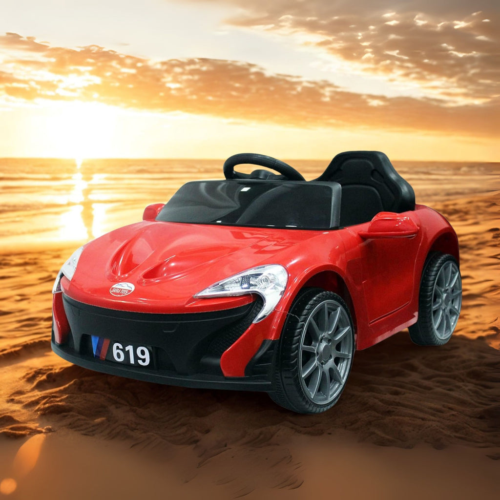 Model 619 - Red Sports Electric Ride-On Car for Kids
