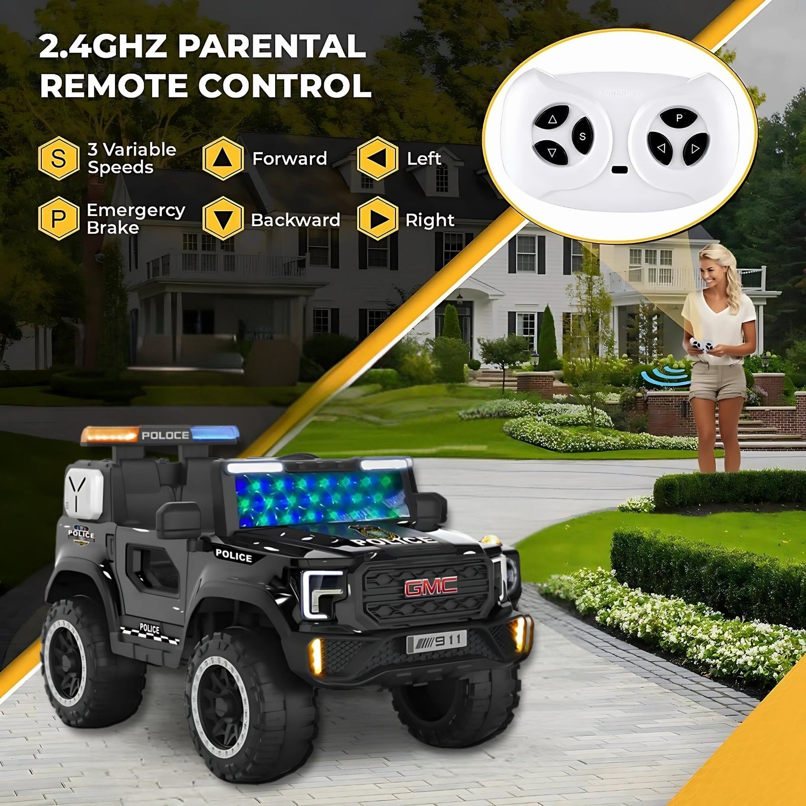GMC 999 Ride-On Jeep