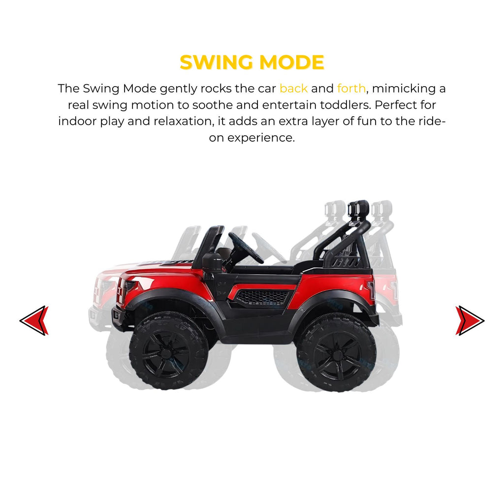 M107 Compact Swing Ride-On Car