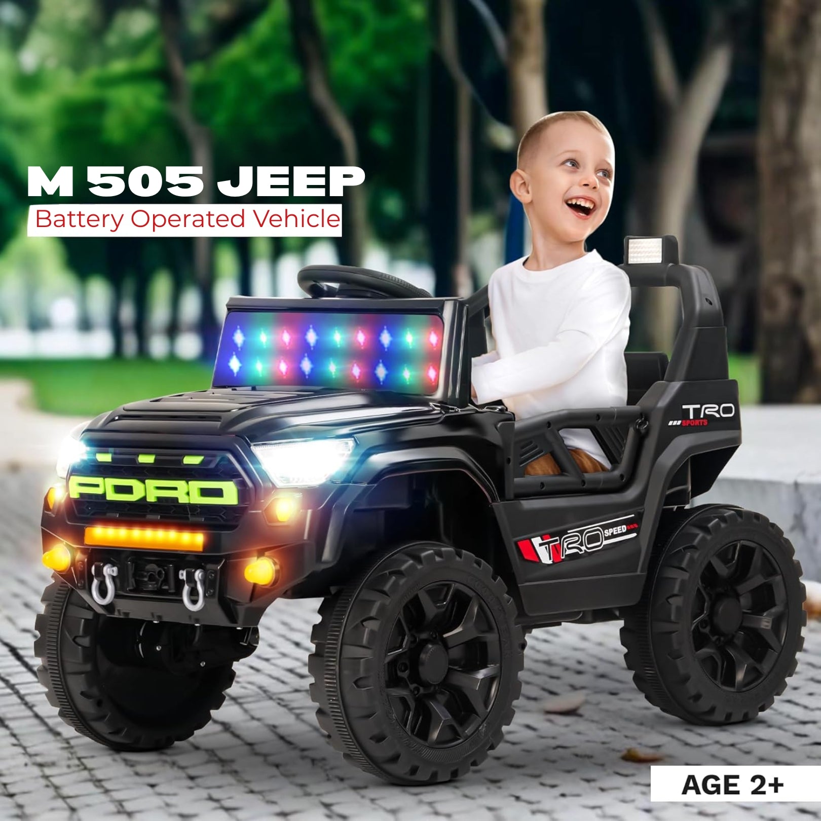Model 505 Ride-On Jeep