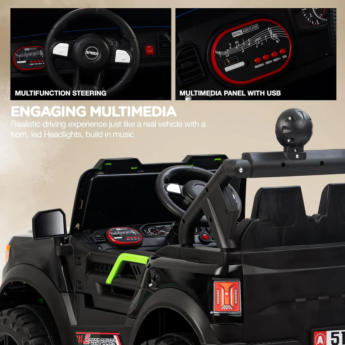 Model 510 Ride-On Jeep