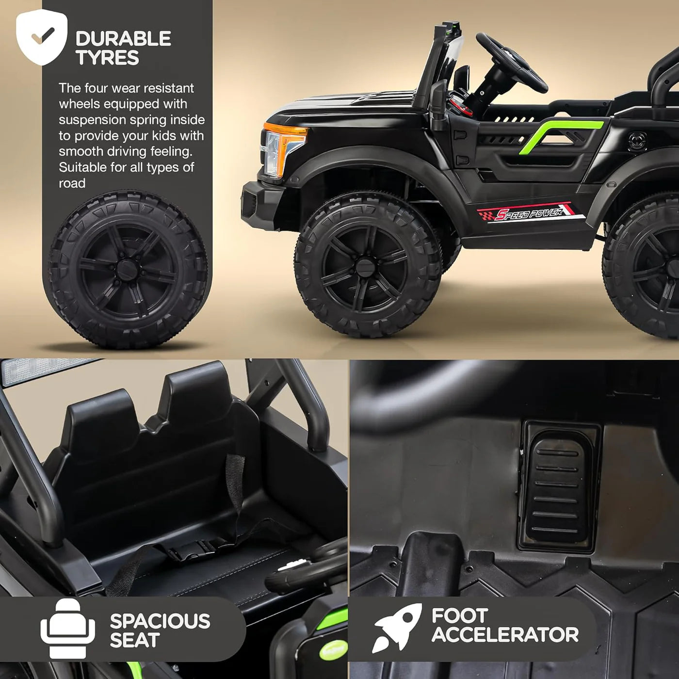 Model 510 Ride-On Jeep