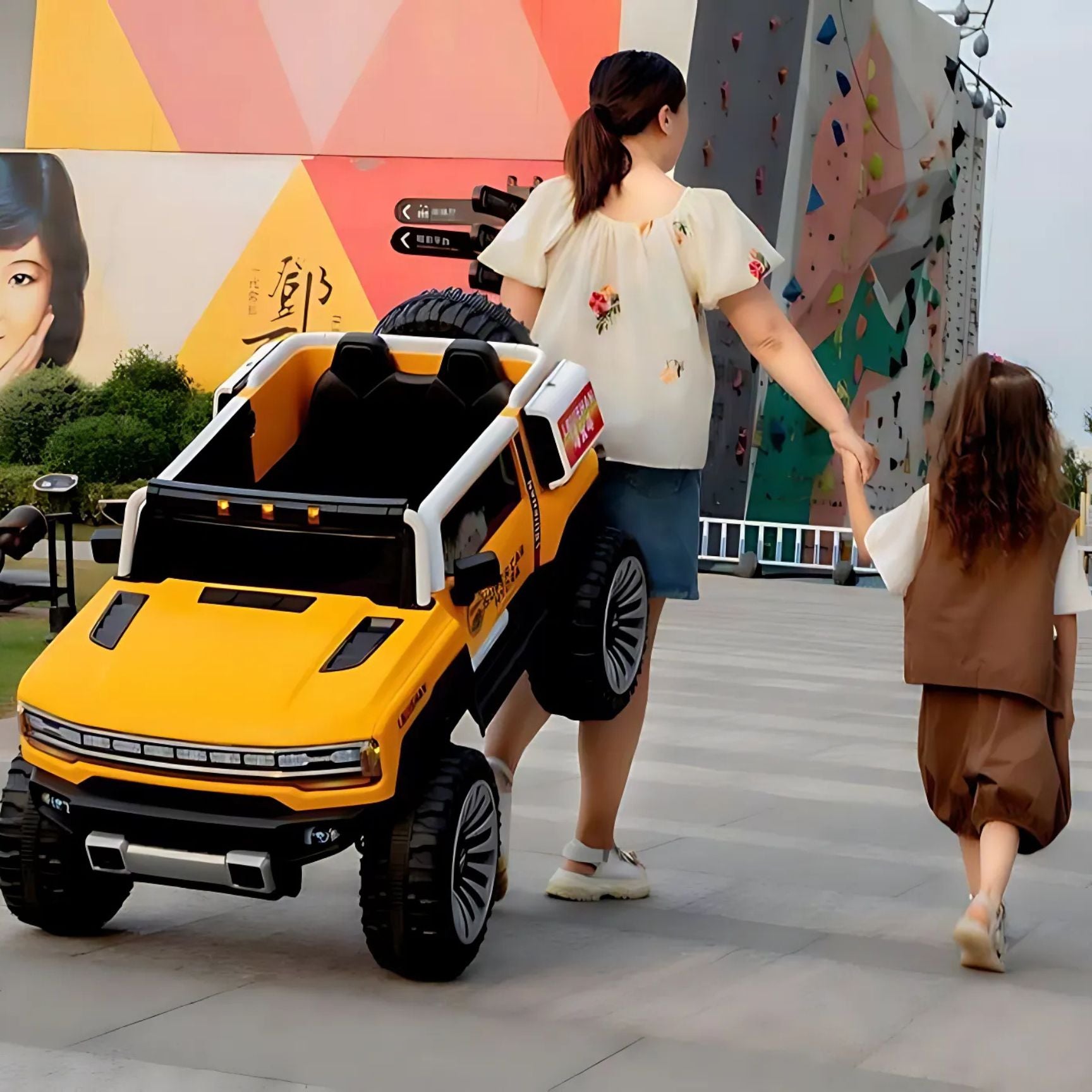 Premium 588P 4x4 Ride-On Jeep