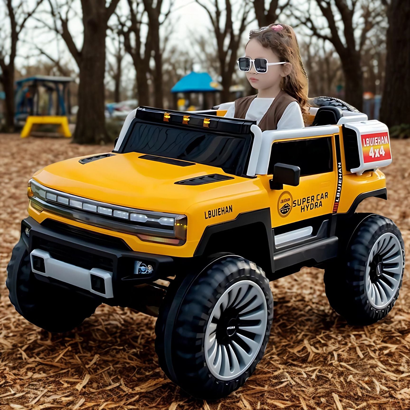 Premium 588P 4x4 Ride-On Jeep