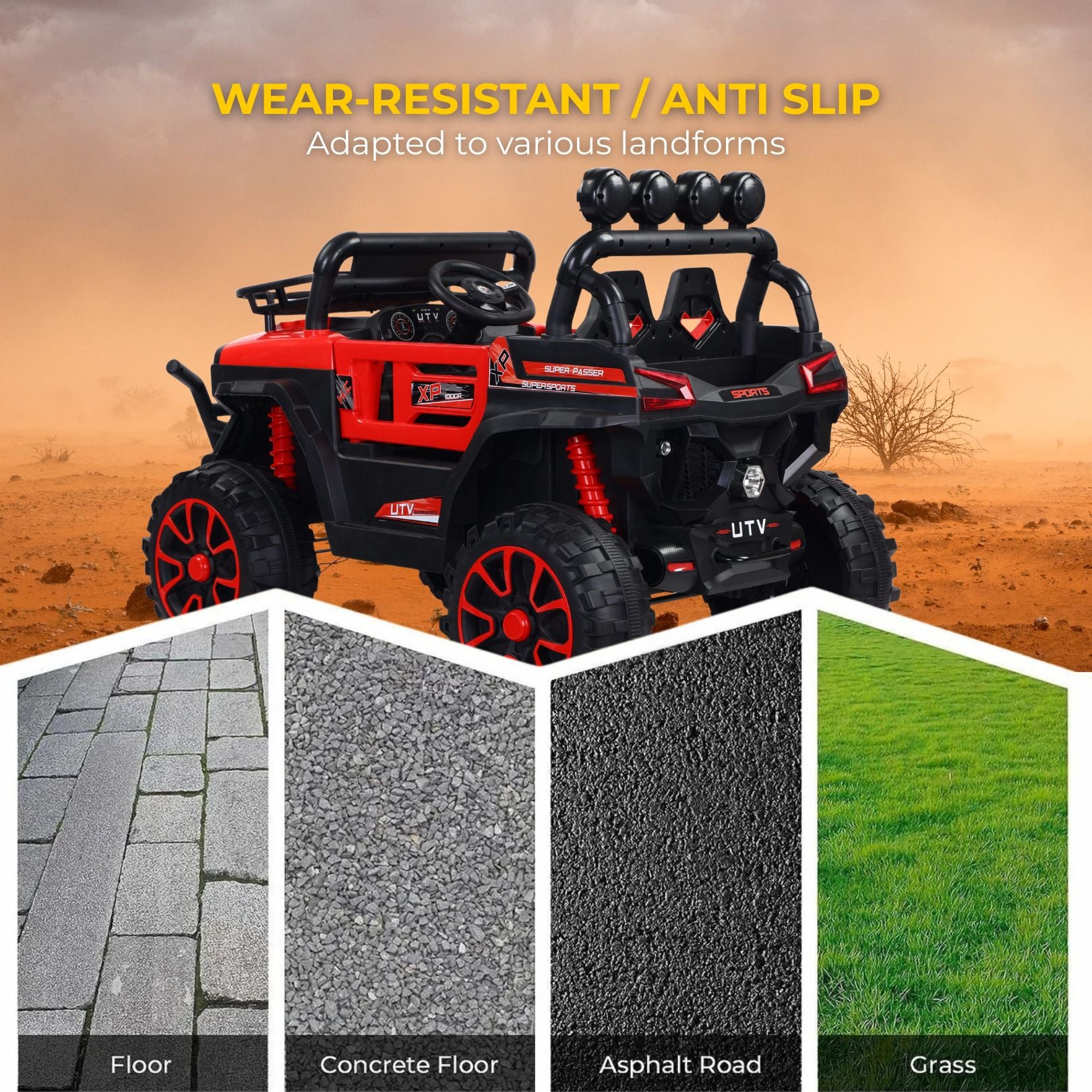 Model 6188 4x4 Ride-On Jeep