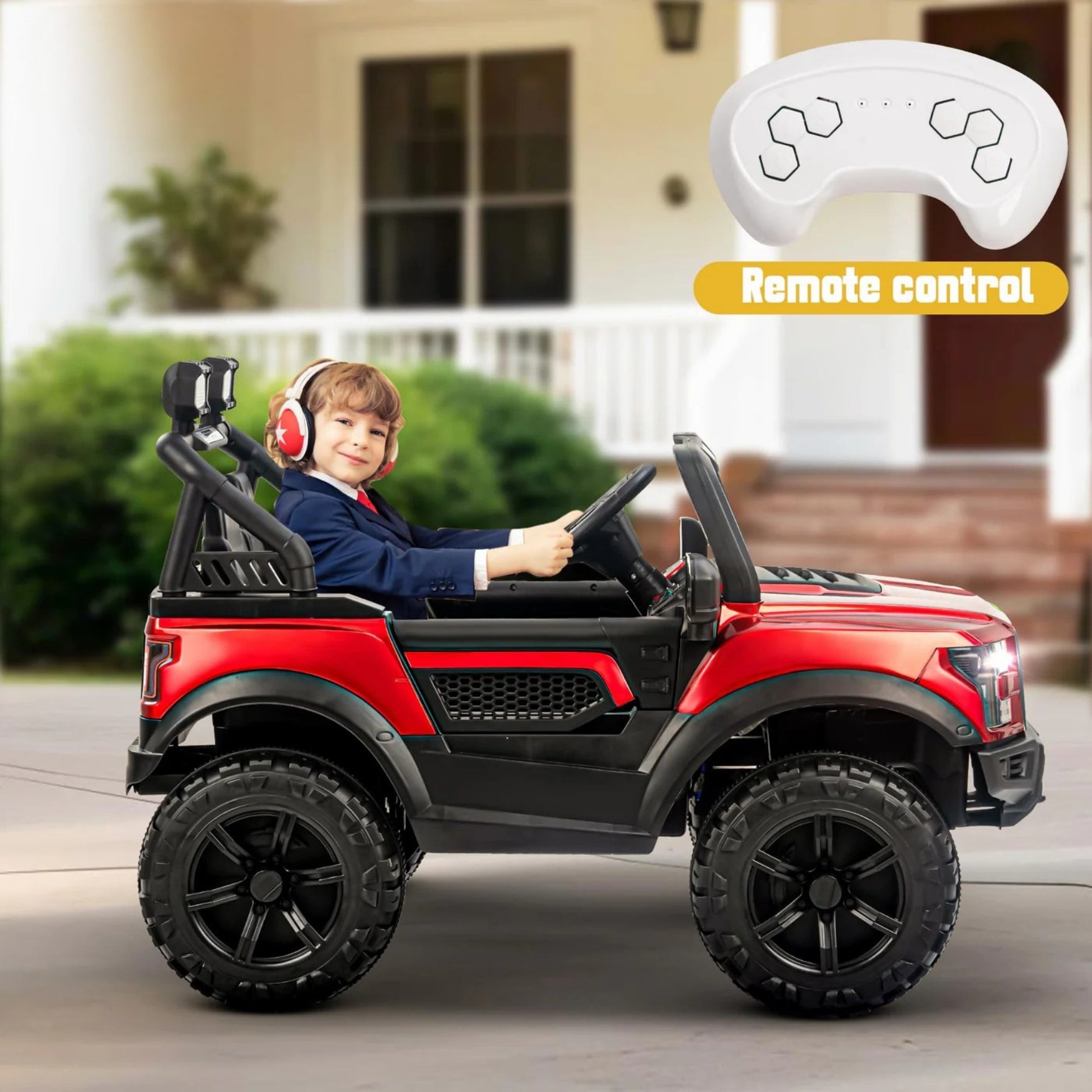Pobo Premium Ride-On Jeep