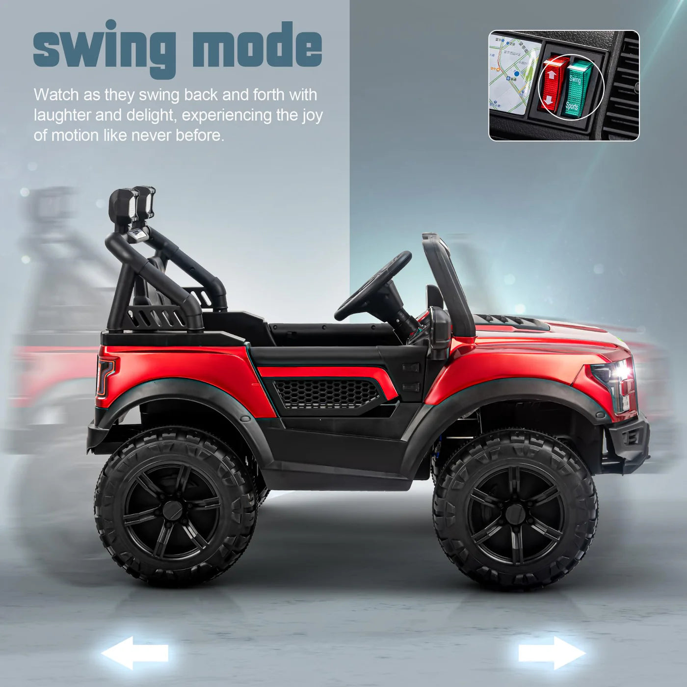 Pobo Premium Ride-On Jeep