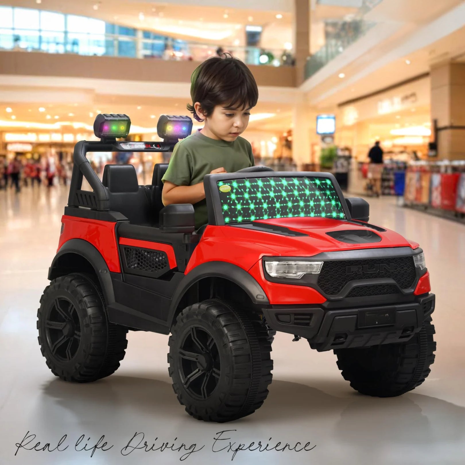 Run Jeep Compact Ride On Jeep