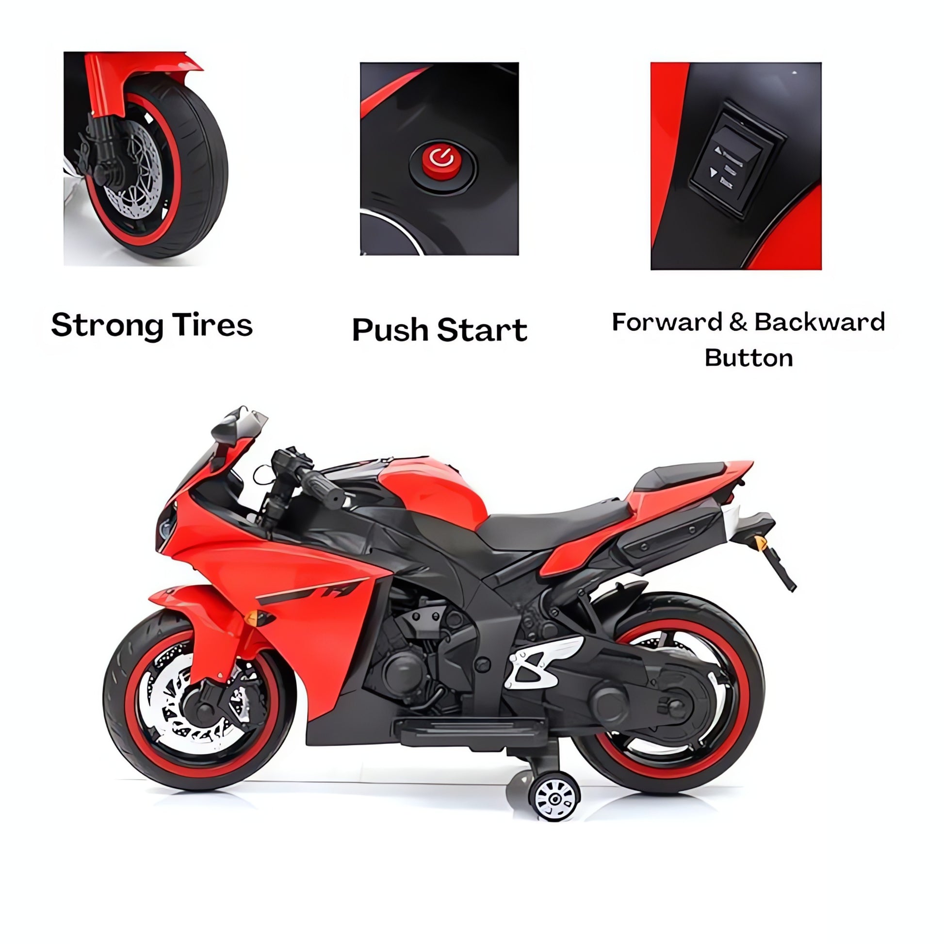 Yamaha R1 Heavy Battery Bike