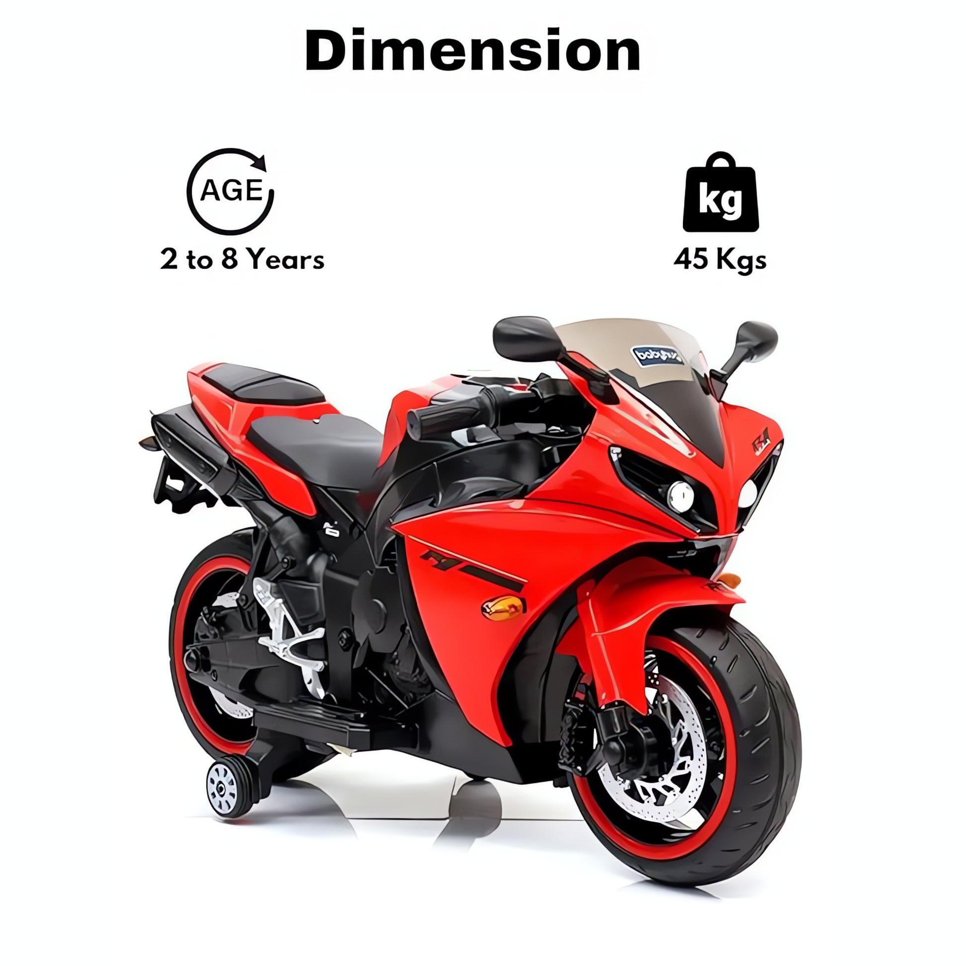 Yamaha R1 Heavy Battery Bike